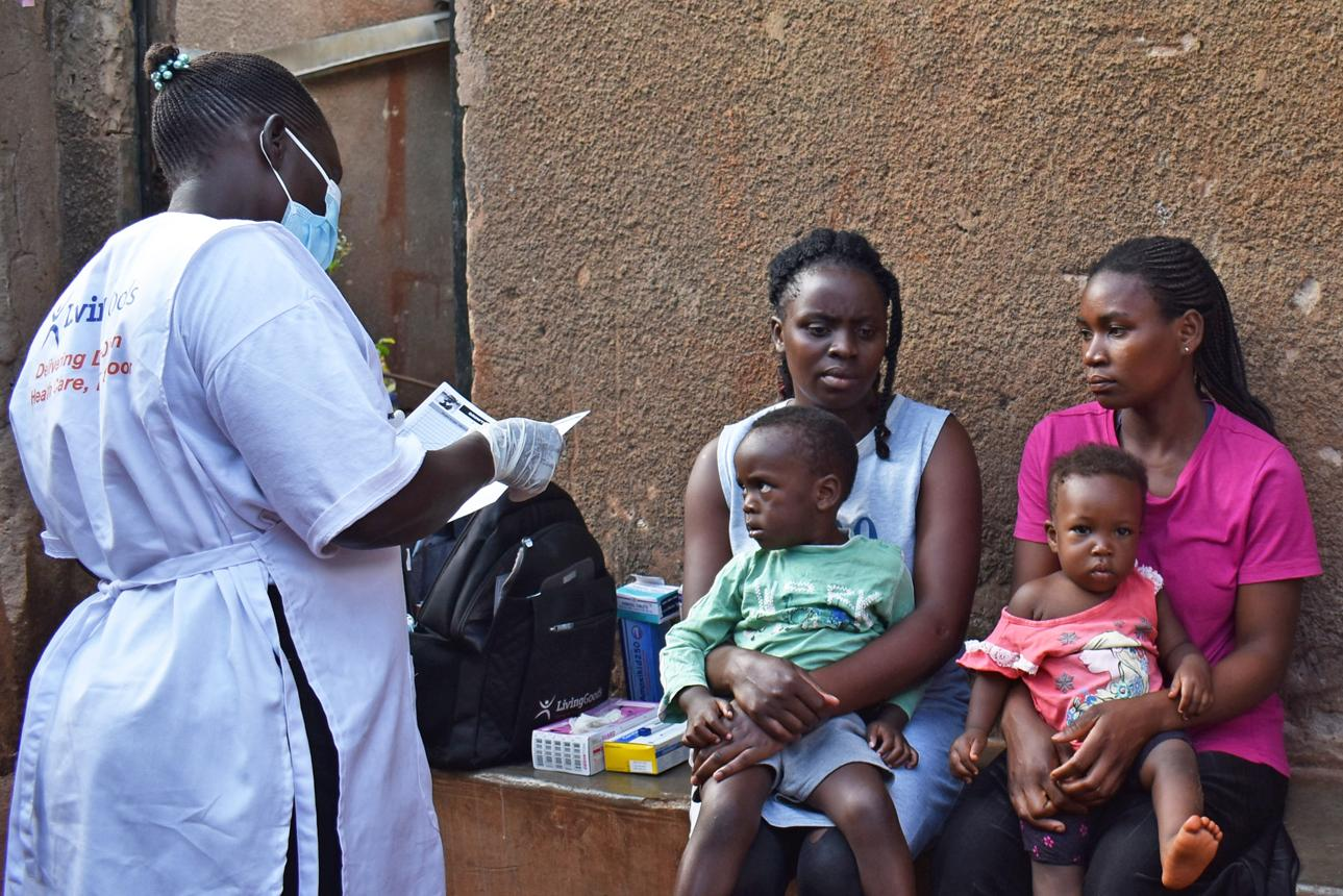 Children supported through community programmes